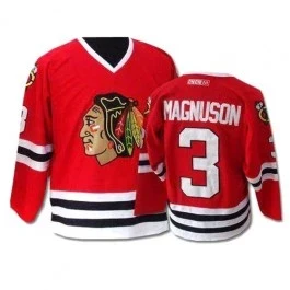 Keith Magnuson Premier Red Throwback Jersey Size S|M|L|XL|XXL|XXXL|XXXXL