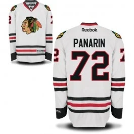 Chicago Blackhawks No.72 Artemi Panarin Authentic White Road Jersey Sale Size 48/M|50/L|52/XL|54/XXL|56/XXXL