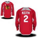 Chicago Blackhawks #2 Duncan Keith Practice Team Red Jersey