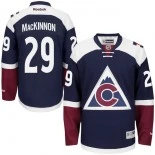 Colorado Avalanche #29 Nathan MacKinnon Premier Third Blue Jersey - Blackhawks Player Jersey
