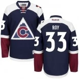 Colorado Avalanche #33 Patrick Roy Authentic Third Blue Jersey - Blackhawks Player Jersey