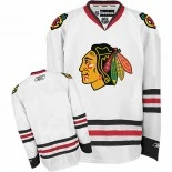 Chicago Blackhawks Premier Blank White Away Jersey Cheap For Sale Online Size S,M,L,XL,XXL,XXXL