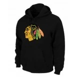 Chicago Blackhawks Pullover Black Hoodie