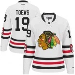 Women's Chicago Blackhawks #19 Jonathan Toews White Authentic 2015 Winter Classic Jersey Size S|M|L|XL|XXL