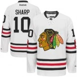 Women's Chicago Blackhawks #10 Patrick Sharp White Premier 2015 Winter Classic Jersey Size S|M|L|XL|XXL