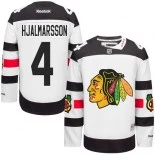 Chicago Blackhawks #4 Niklas Hjalmarsson Authentic 2016 Stadium Series White Jersey Sale Size 48/M|50/L|52/XL|54/XXL|56/XXXL