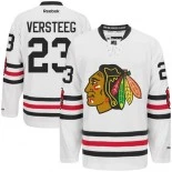 Men's Chicago Blackhawks #23 Kris Versteeg White Authentic 2015 Winter Classic Jersey Size 48/M|50/L|52/XL|54/XXL|56/XXXL