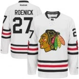 Men's Chicago Blackhawks #27 Jeremy Roenick White Premier 2015 Winter Classic Jersey Size 48/M|50/L|52/XL|54/XXL|56/XXXL