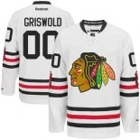 Men's Chicago Blackhawks #00 Clark Griswold White Premier 2015 Winter Classic Jersey Size 48/M|50/L|52/XL|54/XXL|56/XXXL