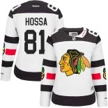 Chicago Blackhawks #81 Women's Marian Hossa Premier 2016 Stadium Series White Jersey Sale Size 48/M|50/L|52/XL|54/XXL|56/XXXL