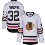 Michal Rozsival White Chicago Blackhawks #32 2017 Winter Classic Authentic Jersey