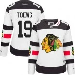 Chicago Blackhawks #19 Women's Jonathan Toews Premier 2016 Stadium Series White Jersey Sale Size 48/M|50/L|52/XL|54/XXL|56/XXXL