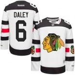 Chicago Blackhawks #6 Trevor Daley Authentic 2016 Stadium Series White Jersey Sale Size 48/M|50/L|52/XL|54/XXL|56/XXXL