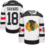 Denis Savard White Chicago Blackhawks #18 2016 Stadium Series Authentic Jersey