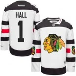 Chicago Blackhawks #1 Glenn Hall Authentic 2016 Stadium Series White Jersey Sale Size 48/M|50/L|52/XL|54/XXL|56/XXXL