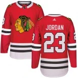 Kid's Michael Jordan Chicago Blackhawks #23 Red Home Adidas Authentic Jersey