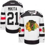 Chicago Blackhawks #21 Stan Mikita Authentic 2016 Stadium Series White Jersey Sale Size 48/M|50/L|52/XL|54/XXL|56/XXXL