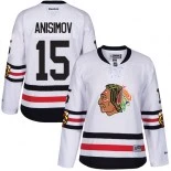 Women's Artem Anisimov White Chicago Blackhawks #15 2017 Winter Classic Premier Jersey
