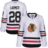 Women's Steve Larmer White Chicago Blackhawks #28 2017 Winter Classic Premier Jersey