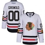 Kid's Clark Griswold White Chicago Blackhawks #00 2017 Winter Classic Authentic Jersey