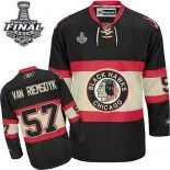 Chicago Blackhawks #57 New Third Trevor Van Riemsdyk Authentic Black With 2015 Stanley Cup Finals Patch Jersey Sale Size 48/M|50/L|52/XL|54/XXL|56/XXXL