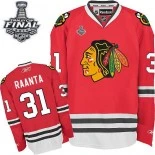 Chicago Blackhawks #31 Home Antti Raanta Premier Red With 2015 Stanley Cup Finals Patch Jersey Sale Size 48/M|50/L|52/XL|54/XXL|56/XXXL