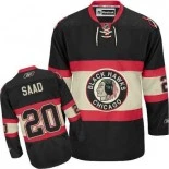 Brandon Saad Authentic Black New Third Jersey Size 48/M|50/L|52/XL|54/XXL|56/XXXL