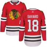 Kid's Denis Savard Chicago Blackhawks #18 Red Home Adidas Premier Jersey