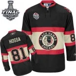 Chicago Blackhawks #81 Winter Classic Marian Hossa Premier Black With 2015 Stanley Cup Finals Patch Jersey Sale Size 48/M|50/L|52/XL|54/XXL|56/XXXL