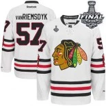 Chicago Blackhawks #57 2015 Winter Classic Trevor Van Riemsdyk Premier White With 2015 Stanley Cup Finals Patch Jersey Sale Size 48/M|50/L|52/XL|54/XXL|56/XXXL