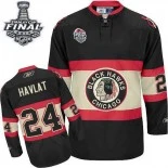 Kids Chicago Blackhawks #24 Winter Classic Martin Havlat Authentic Black With 2015 Stanley Cup Finals Patch Jersey For Sale Sizes kids S-M-L-XL