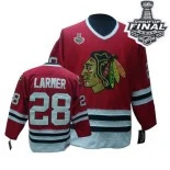Chicago Blackhawks CCM #28 Throwback Steve Larmer Premier Red With 2015 Stanley Cup Finals Patch Jersey Sale Size 48/M|50/L|52/XL|54/XXL|56/XXXL