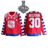 Chicago Blackhawks CCM #30 All Star Throwback 75TH ED Belfour Authentic Red With 2015 Stanley Cup Finals Patch Jersey Sale Size 48/M|50/L|52/XL|54/XXL|56/XXXL
