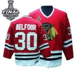 Chicago Blackhawks CCM #30 Throwback ED Belfour Authentic Red With 2015 Stanley Cup Finals Patch Jersey Sale Size 48/M|50/L|52/XL|54/XXL|56/XXXL