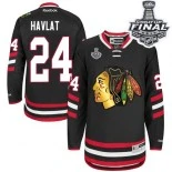 Chicago Blackhawks #24 2014 Stadium Series Martin Havlat Authentic Black With 2015 Stanley Cup Finals Patch Jersey Sale Size 48/M|50/L|52/XL|54/XXL|56/XXXL