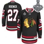 Chicago Blackhawks #27 2014 Stadium Series Youth Johnny Oduya Authentic Black With 2015 Stanley Cup Finals Patch Jersey Sale Size S/M|L/XL