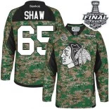 Chicago Blackhawks #65 Veterans Day Practice Andrew Shaw Premier Camo With 2015 Stanley Cup Finals Patch Jersey Sale Size 48/M|50/L|52/XL|54/XXL|56/XXXL