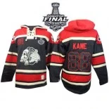 Chicago Blackhawks Old Time Hockey #88 Sawyer Hooded Sweatshirt Patrick Kane Authentic Black With 2015 Stanley Cup Finals Patch Jersey Sale Size 48/M|50/L|52/XL|54/XXL|56/XXXL