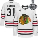 Chicago Blackhawks #31 2015 Winter Classic Antti Raanta Authentic White With 2015 Stanley Cup Finals Patch Jersey Sale Size 48/M|50/L|52/XL|54/XXL|56/XXXL