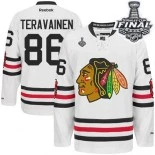 Chicago Blackhawks #86 2015 Winter Classic Teuvo Teravainen Authentic White With 2015 Stanley Cup Finals Patch Jersey Sale Size 48/M|50/L|52/XL|54/XXL|56/XXXL