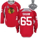 Chicago Blackhawks #65 Practice Andrew Shaw Premier Red With 2015 Stanley Cup Finals Patch Jersey Sale Size 48/M|50/L|52/XL|54/XXL|56/XXXL