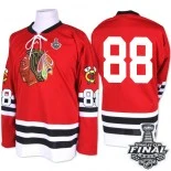 Chicago Blackhawks Mitchell and Ness #88 1960-61 Throwback Patrick Kane Authentic Red With 2015 Stanley Cup Finals Patch Jersey Sale Size 48/M|50/L|52/XL|54/XXL|56/XXXL