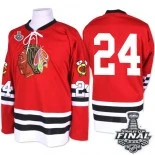 Chicago Blackhawks Mitchell and Ness #24 1960-61 Throwback Martin Havlat Authentic Red With 2015 Stanley Cup Finals Patch Jersey Sale Size 48/M|50/L|52/XL|54/XXL|56/XXXL