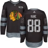 Patrick Kane Black Chicago Blackhawks #88 1917-2017 100th Anniversary Adidas Premier Jersey