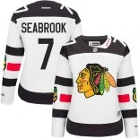 Chicago Blackhawks #7 Women's Brent Seabrook Premier 2016 Stadium Series White Jersey Sale Size 48/M|50/L|52/XL|54/XXL|56/XXXL
