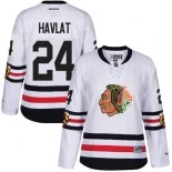 Women's Martin Havlat White Chicago Blackhawks #24 2017 Winter Classic Authentic Jersey