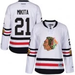 Women's Stan Mikita White Chicago Blackhawks #21 2017 Winter Classic Authentic Jersey