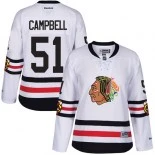 Women's Brian Campbell White Chicago Blackhawks #51 2017 Winter Classic Premier Jersey