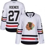 Women's Jeremy Roenick White Chicago Blackhawks #27 2017 Winter Classic Authentic Jersey