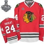 Kids Chicago Blackhawks #24 Martin Havlat Premier Red Home With 2015 Stanley Cup Finals Patch Jersey For Sale Sizes kids S-M-L-XL